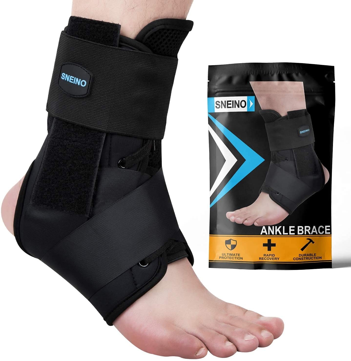 Soporte De Tobillo Para Hombres Y Mujer, Tobillera Ajustable De Neopreno NEW US.