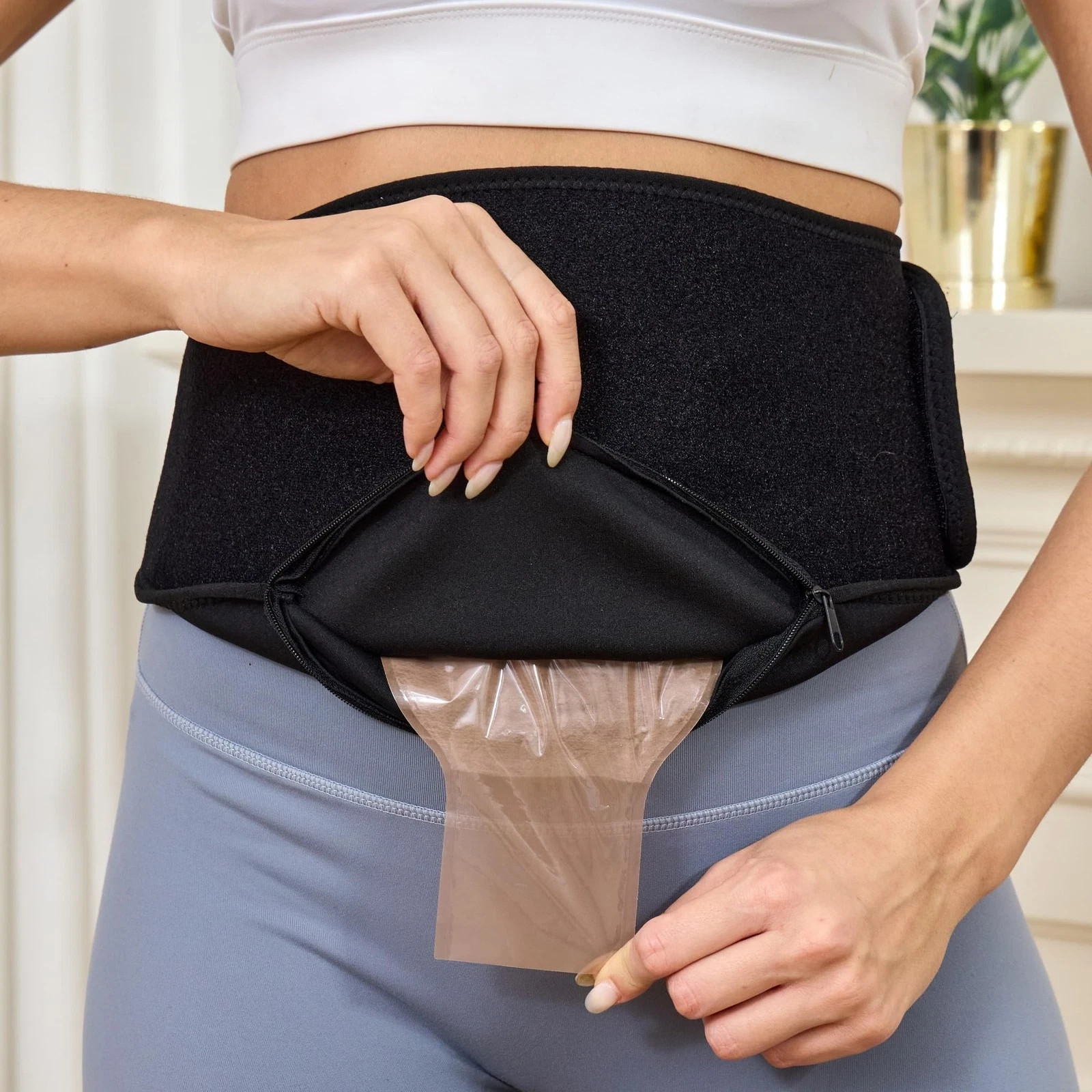 Ostomy Belt Adjustable 15”-48” Stealth Ostomy Bag Cover for Men Women | Swim…