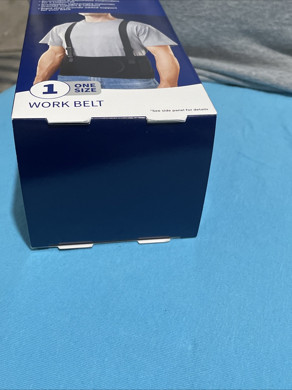 Walgreens Back Work Belt w/Adjustable Suspenders Advanced Support 1 Size