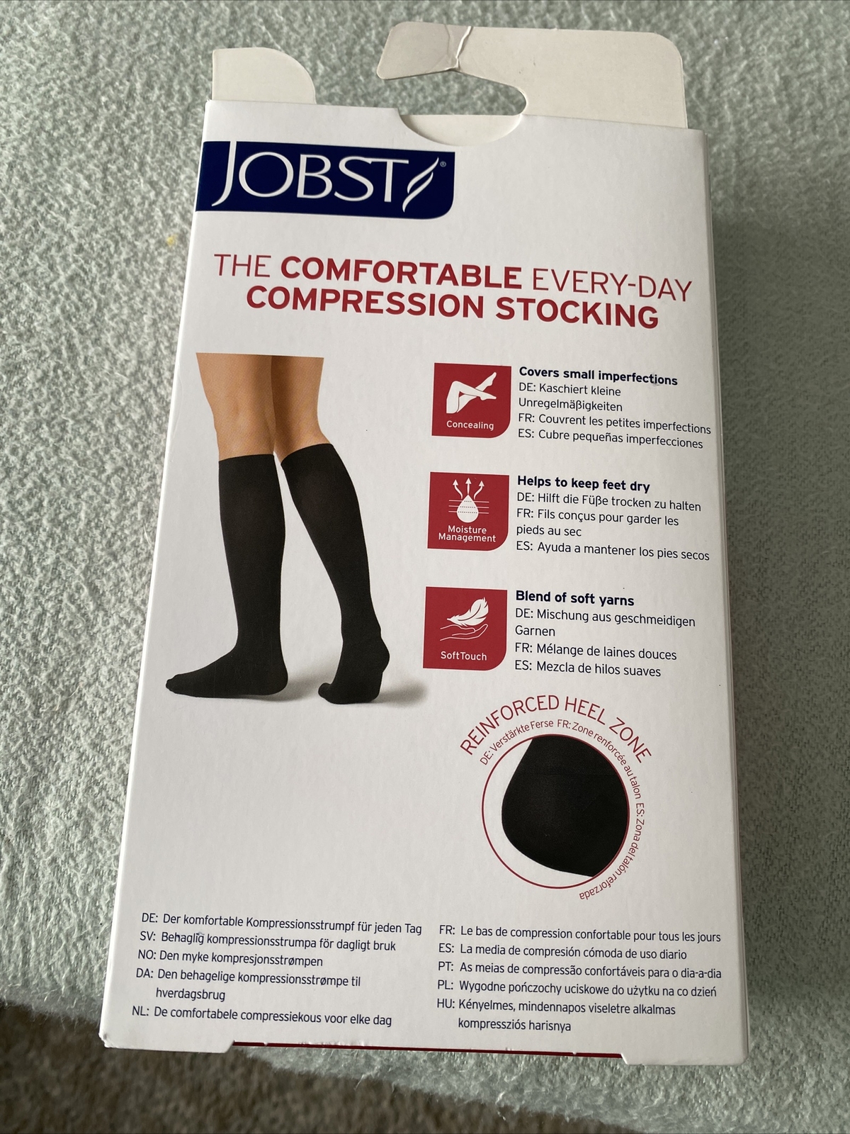 Jobst Opaque Soft fit 15-20 MmHg Purple Dahlia Medium