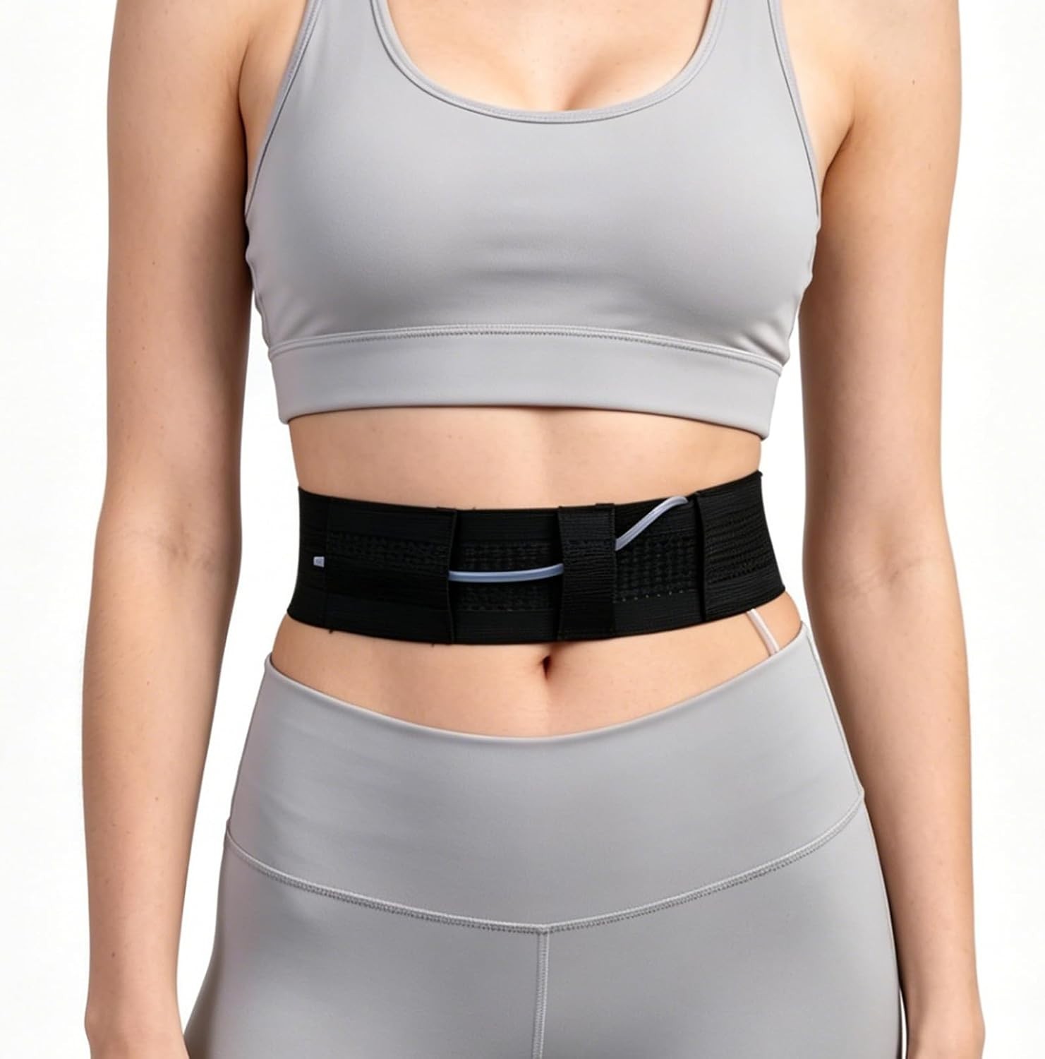 Breathable PD Dialysis Belt PEG G Tube J Tube Catheter Holder Mesh Size L