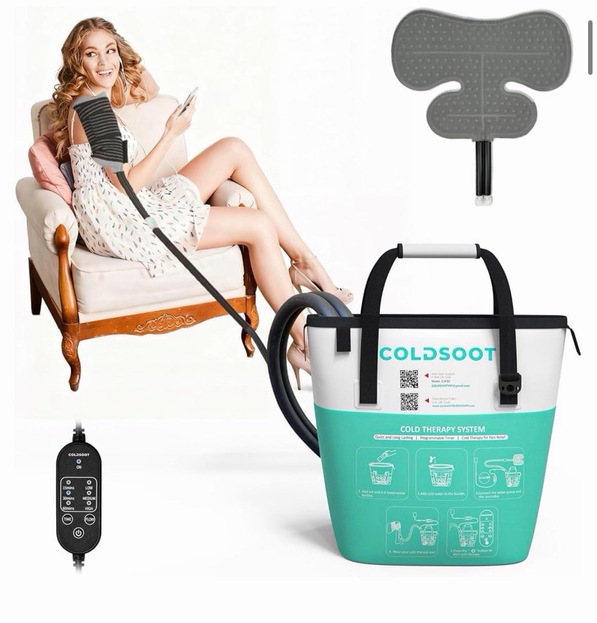 Cold Therapy Machine For Shoulder with Programmable Timer
