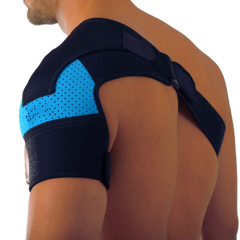 Breathable And Ice Pack Sports Shoulder Pads Shoulder Brace With Pressure Pad Su