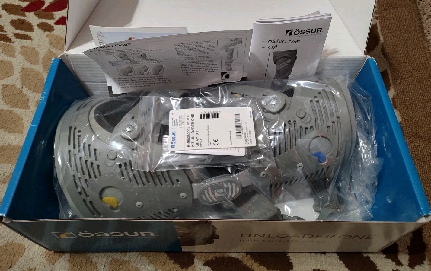 OSSUR Unloader U1 SMARTDOSING SH LM MD B-241618713 BOA SYSTEM
