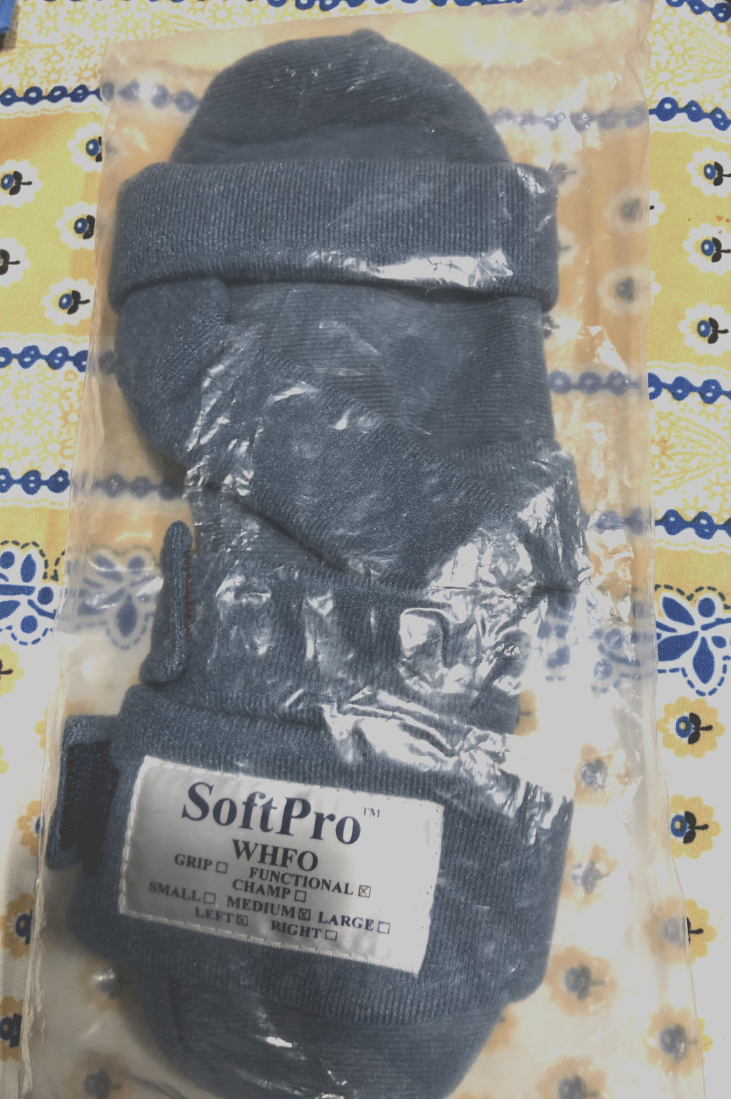 SoftPro Functional WHFO Resting Left Hand Splint Size M Cover only sealed new