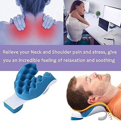Chiropractic Cervical Pillow with U-Shaped Design for Neck & Shoulder Support