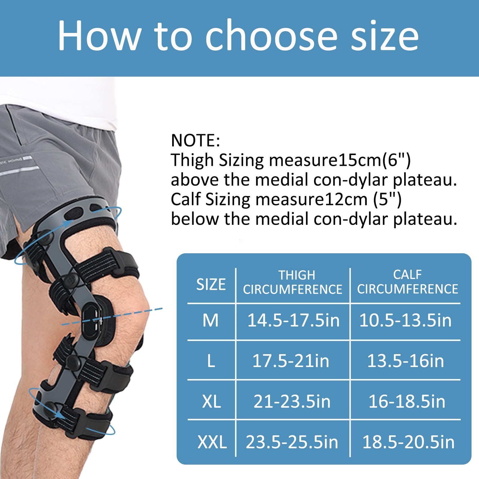 Knee Brace for Women & Men for Acl/Pcl/Mcl,Ligament/Sports Injuries,Pain Relief