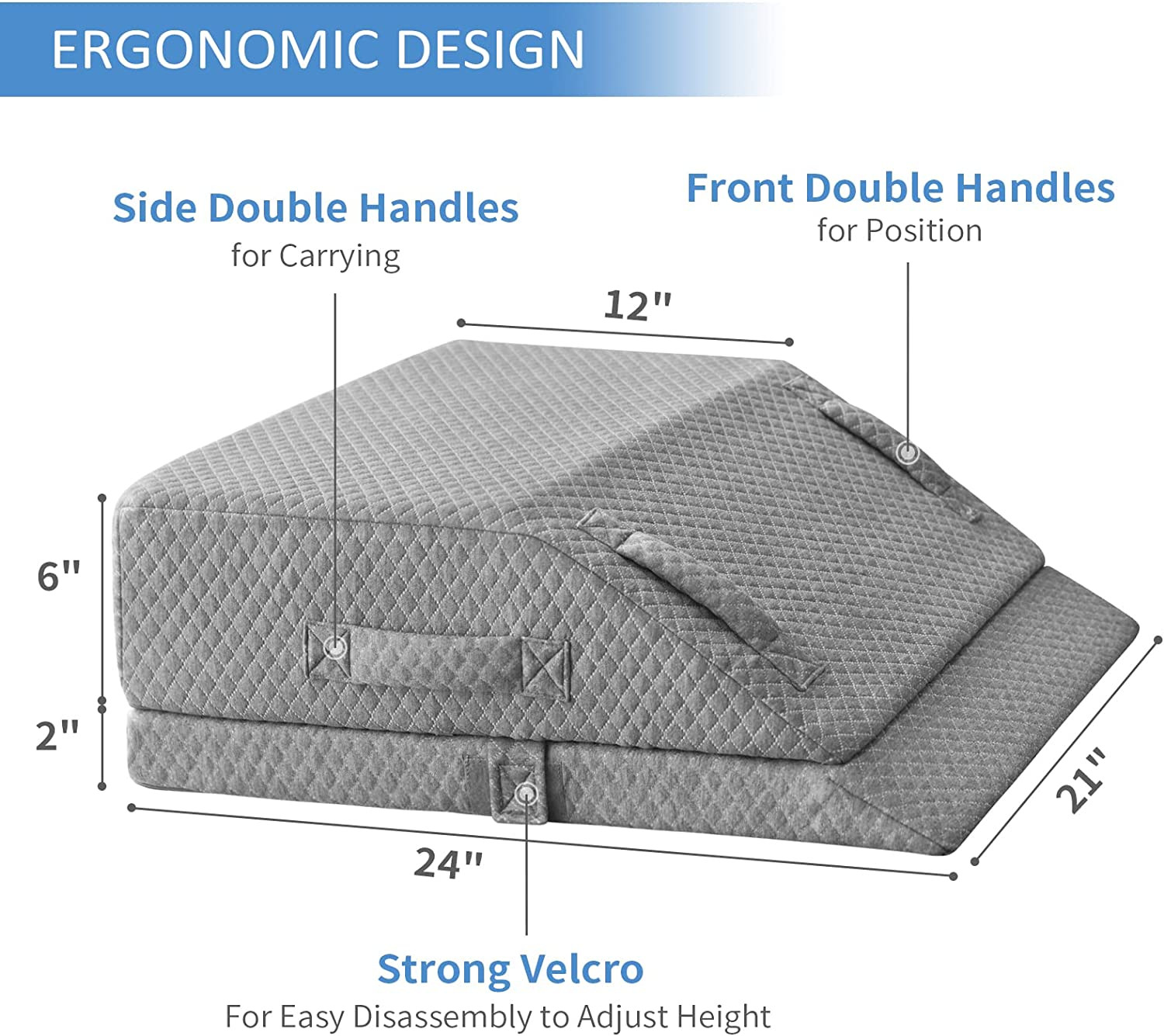 Elevate & Relieve: Adjustable Leg Pillows for Swelling & Post-Surgery Comfort