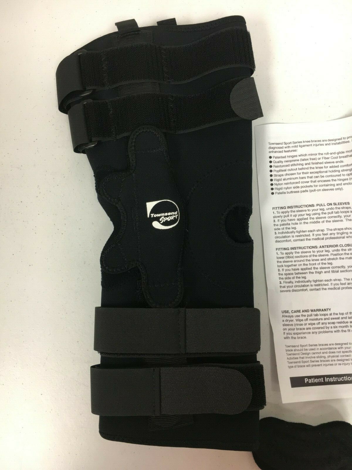 Townsend Bracing Solutions Sport 1600 PO TM5+ Knee Brace S, M, L, XL