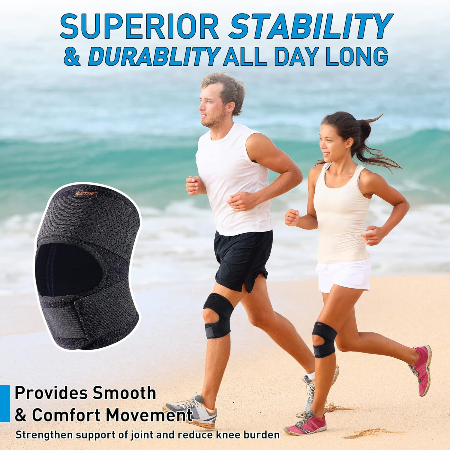 Plus Size Knee Brace for Knee Pain Women and Men Patellar Tendon Support