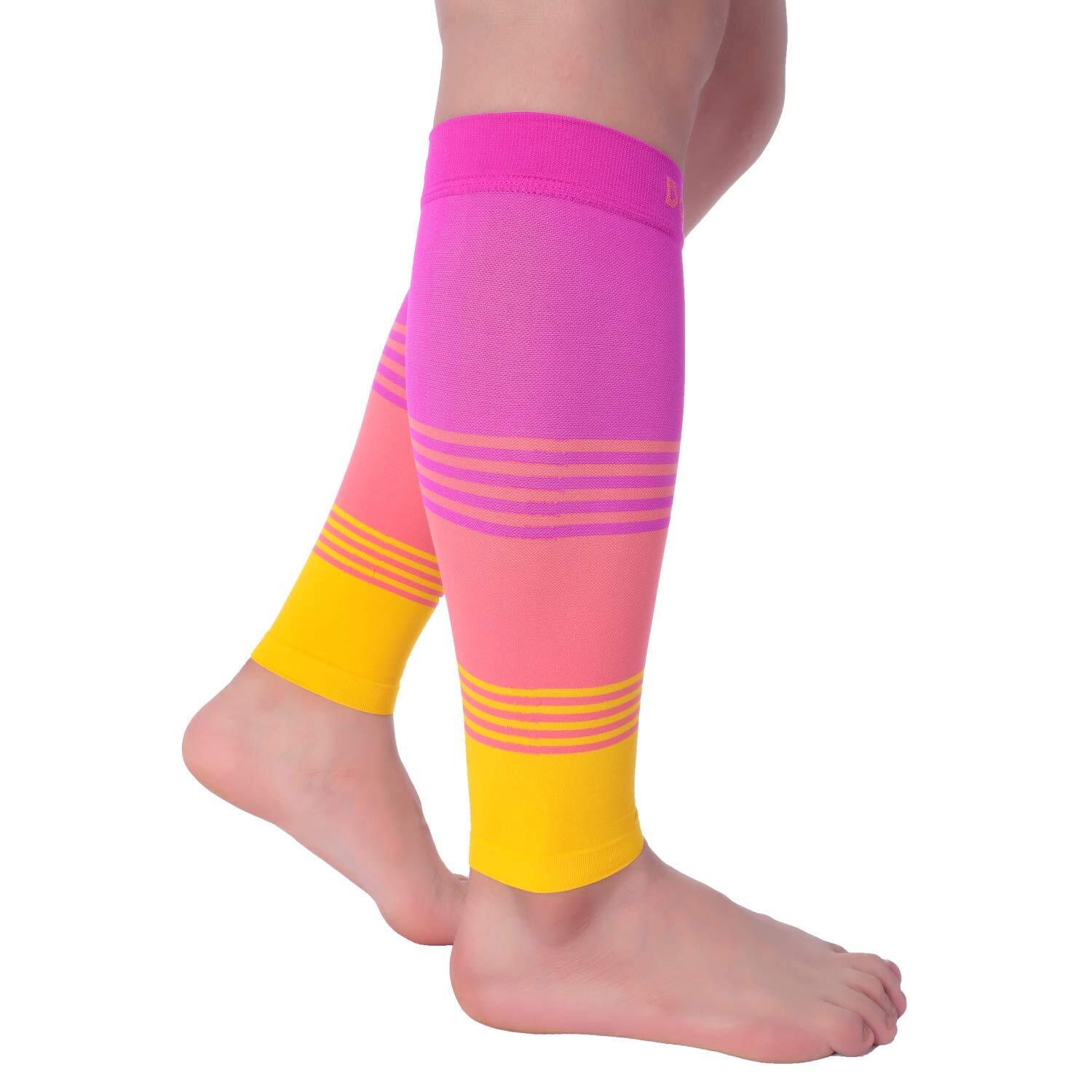 Compression Calf Sleeve for Men & Women, Medical Grade, 20-30mmHg Graduated S…