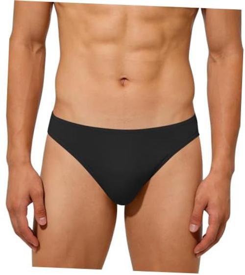 Full-Seat Dance Belt for Men – Bulge Hiding Brief for Ballet and XX-Large Black