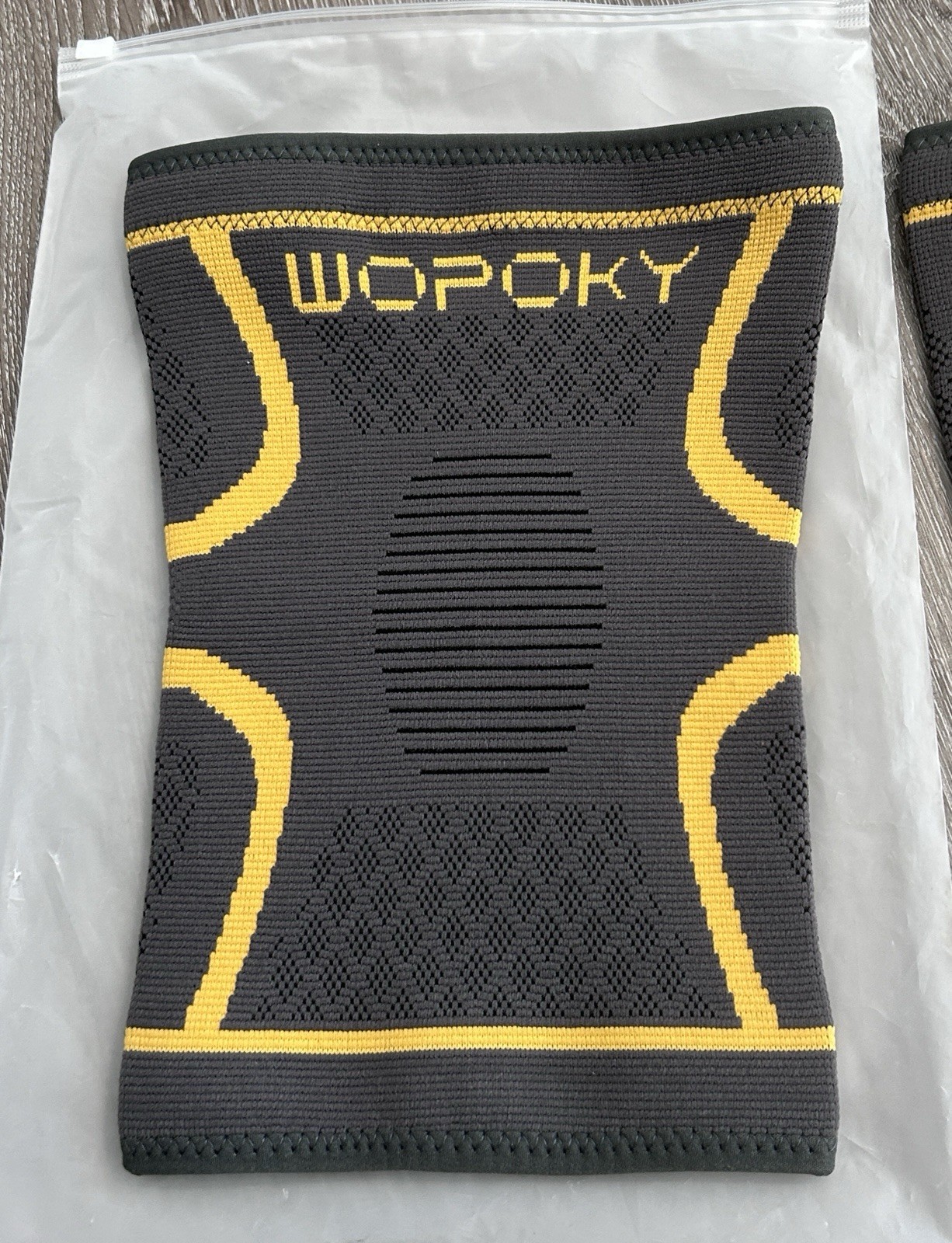 2Pk Wopoky Knee Braces Compression Knee Support Sleeve Adult Size 3XL NEW