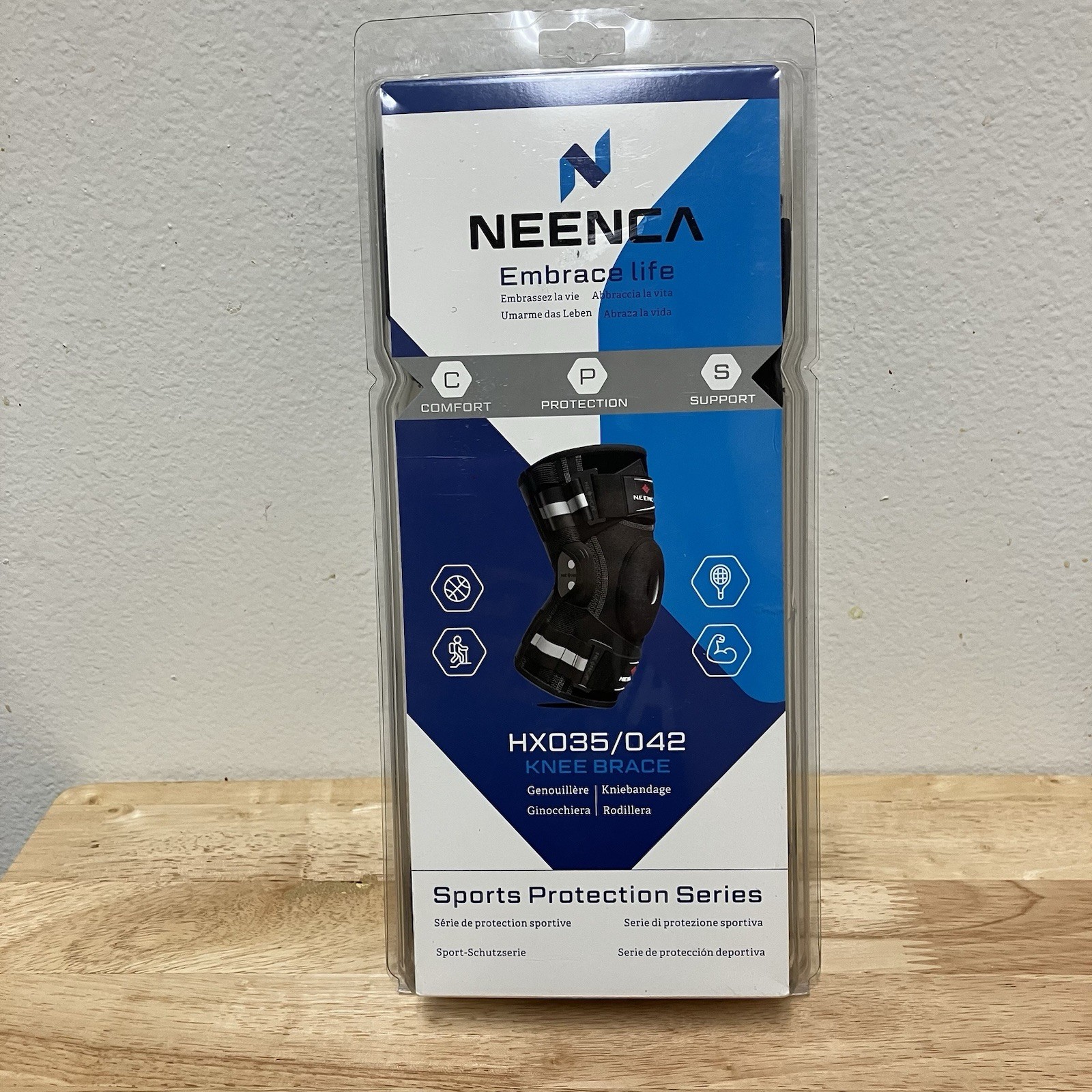 Hinged Knee Brace NEENCA Sports Protection Series (Model HX035/042) Size L