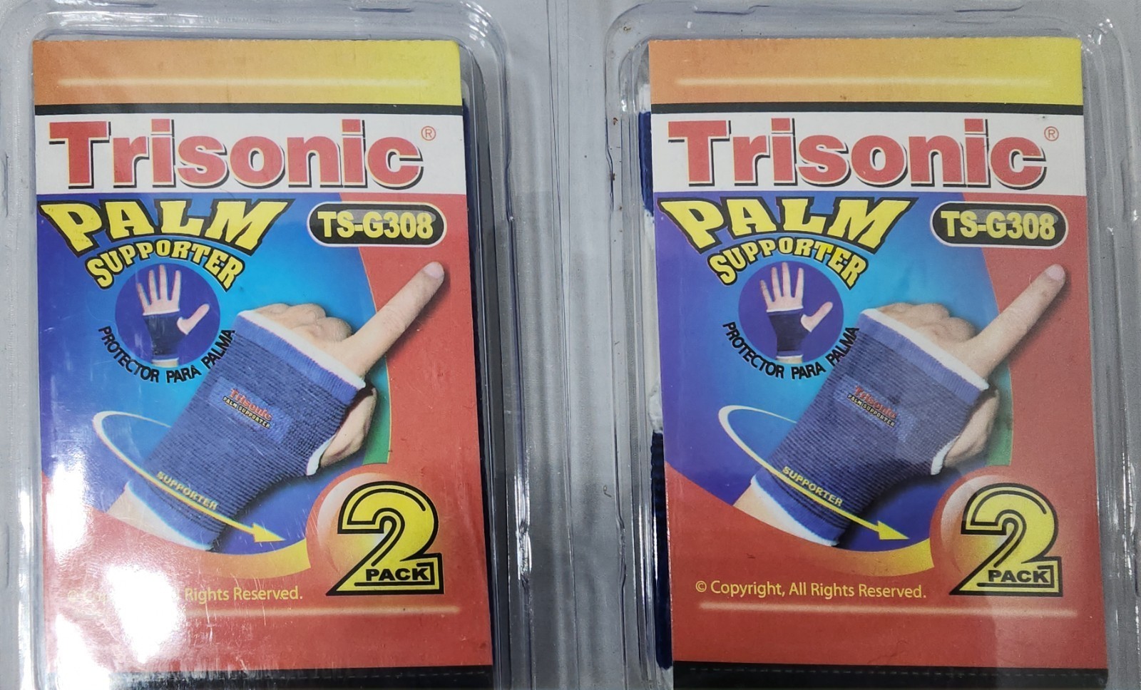 2 Pairs Palm Support Brace – Wrist & Hand Compression Support