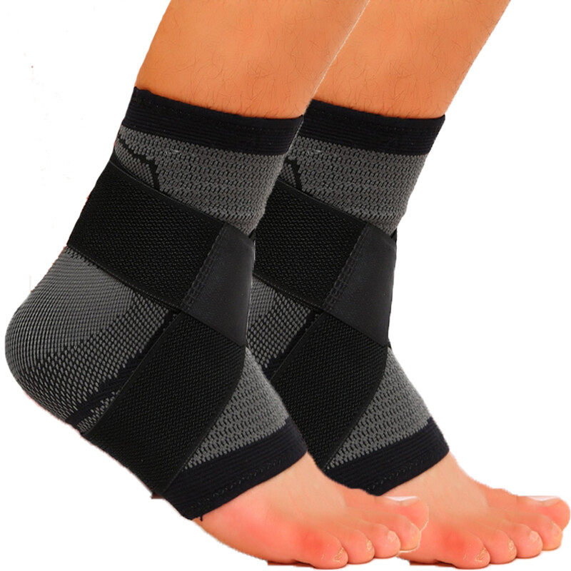 Ankle Brace Support Compression Sleeve Plantar Fasciitis Foot Wrap Pain Relief