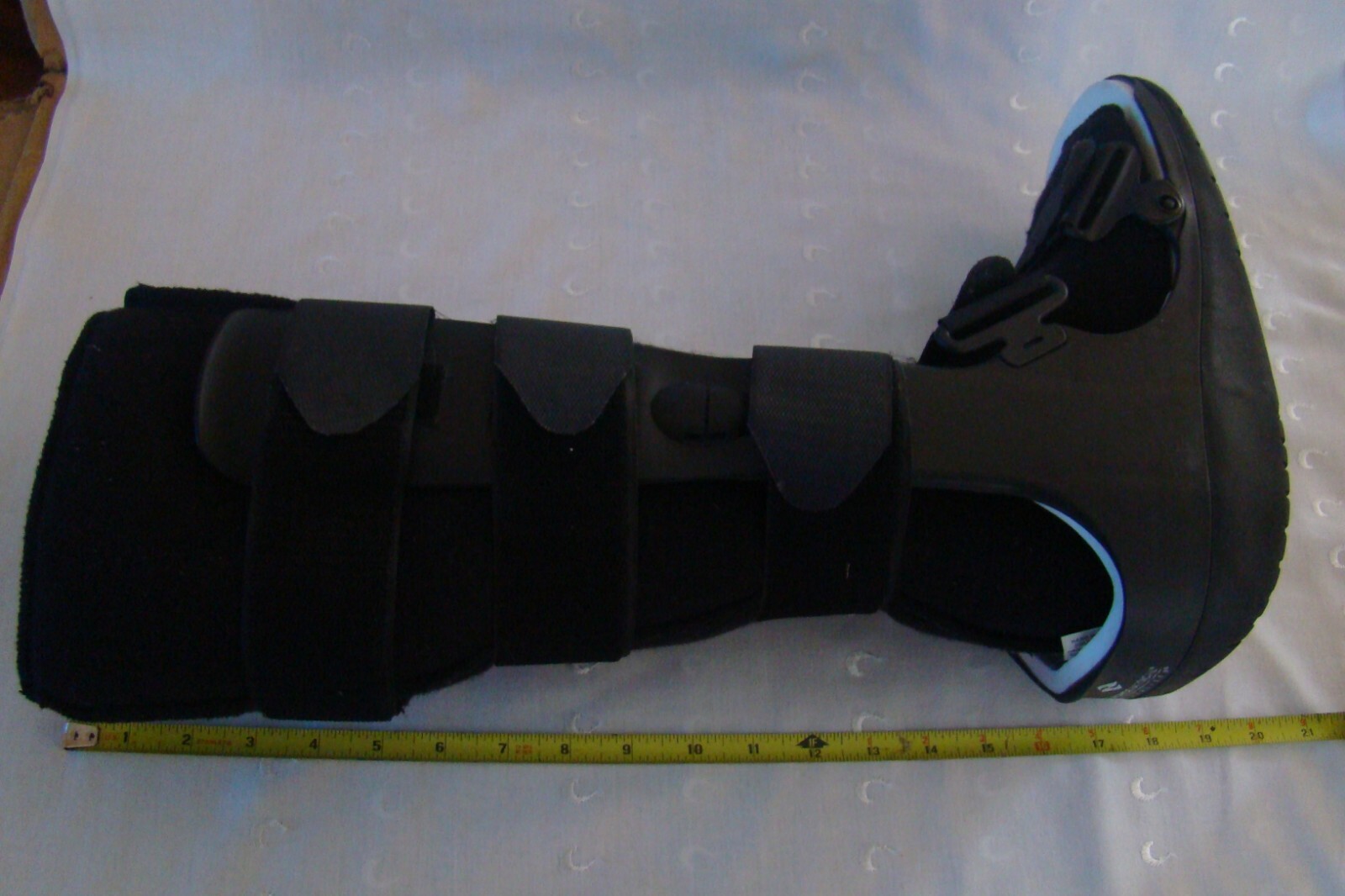 Orthopedic Walking Boot Padded Brace Royce Medical Equalizer, Size Medium