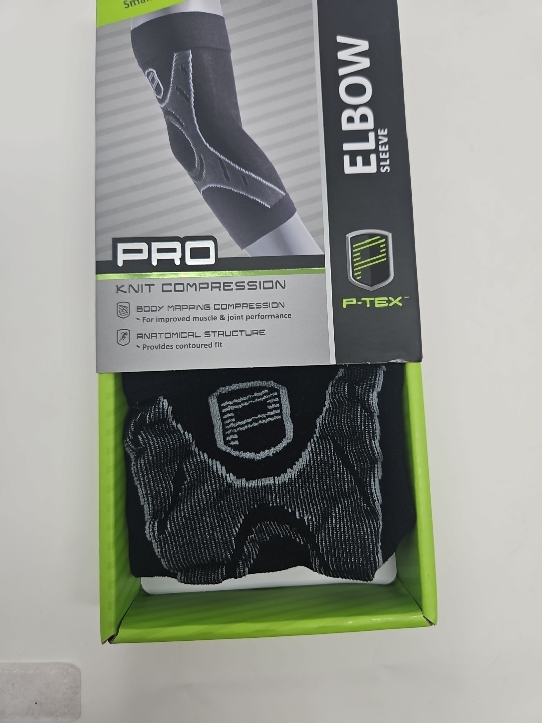 NEW P-TEX ELBOW SLEEVE COMPRESSION PROTECTION SMALL 8.5-10” P-TEXE200
