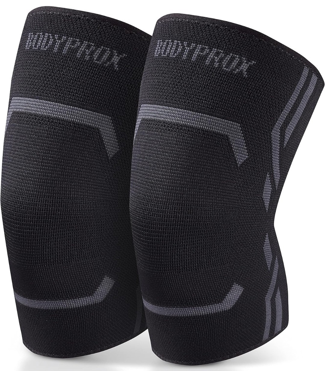 Knee Compression Sleeve for Men Or Women Medium 2 Pack Knee Support Brace