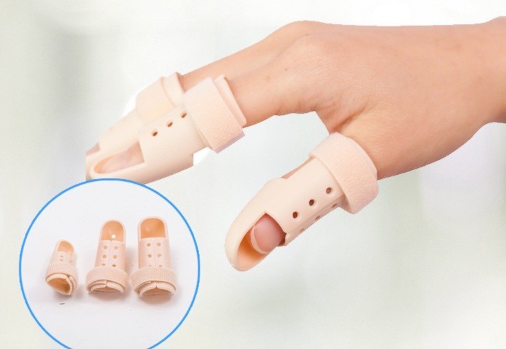 Cap-Style Single Joint Finger Splint (DIP/PIP Support, Fits 44-42mm Circumferenc