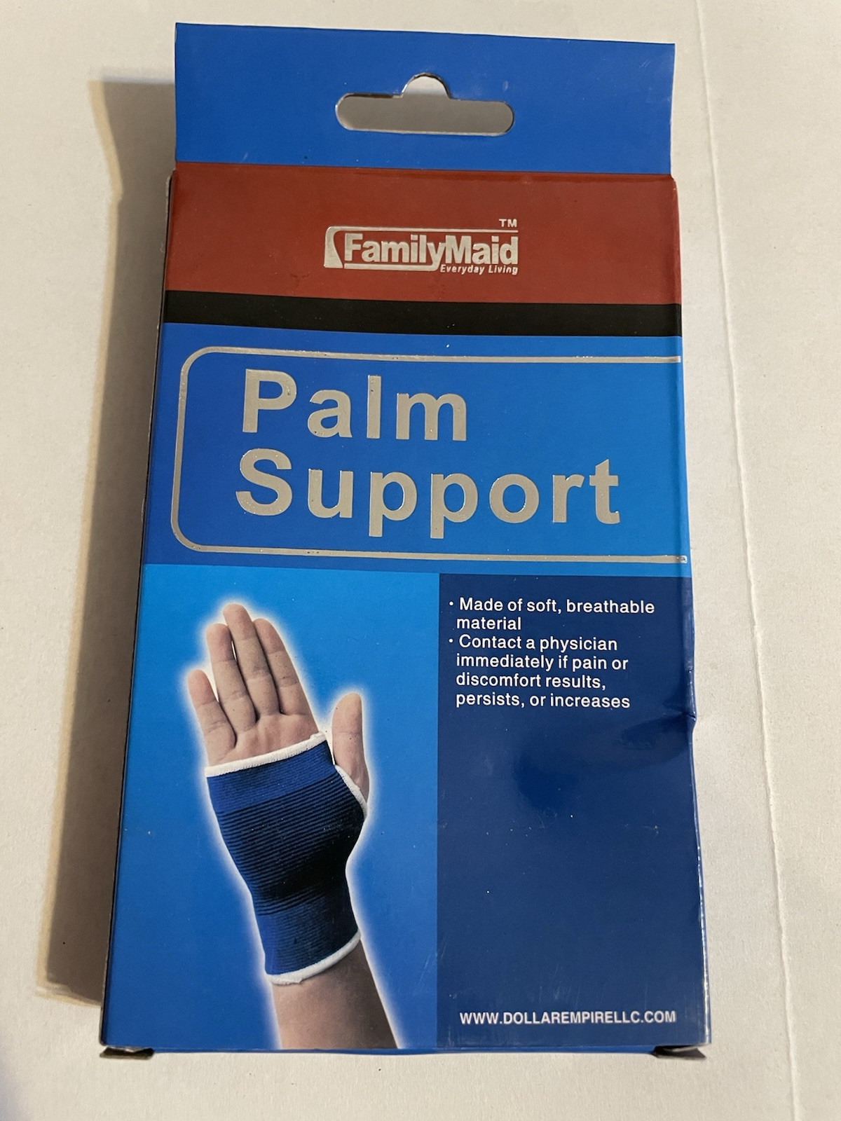 Family Maid Everyday Living – Palm Support Brace- Elastic Palm/wrist Pain Relief