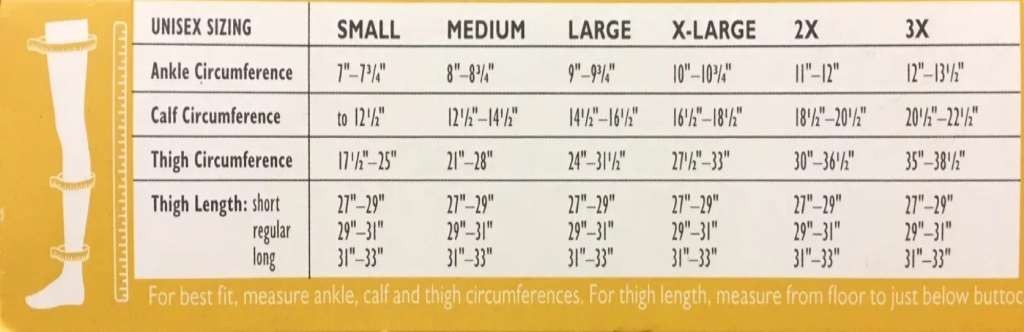 Anti-Embo Thigh High, Reg Length, Silicone Band, 18mmHg (Size: Small) Beige
