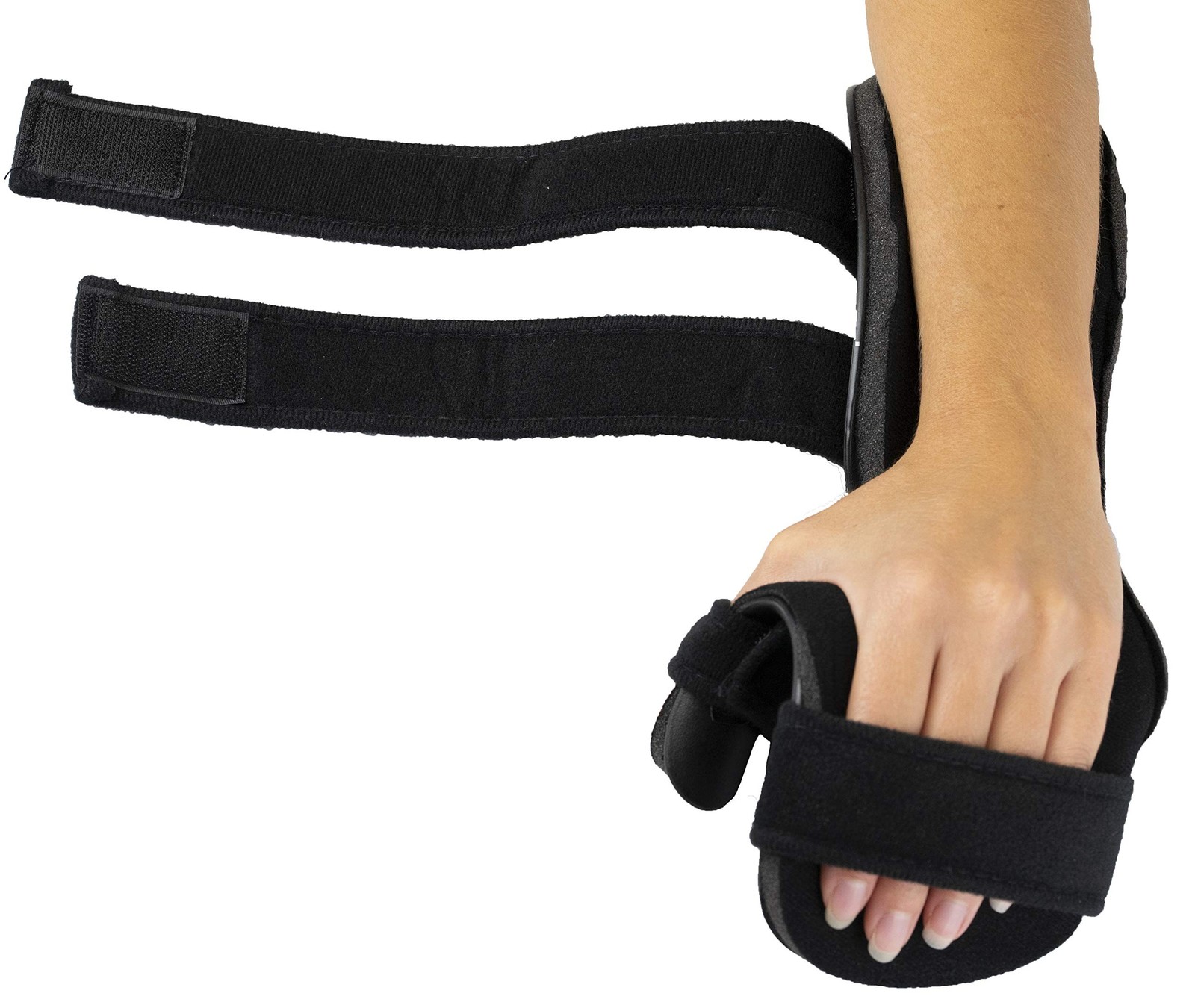 Stroke Hand Splint- Soft Resting Hand Splint for Flexion Contractures, Comfor…