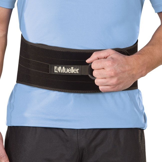 Mueller Green Adjustable Back and Abdominal Support – Black