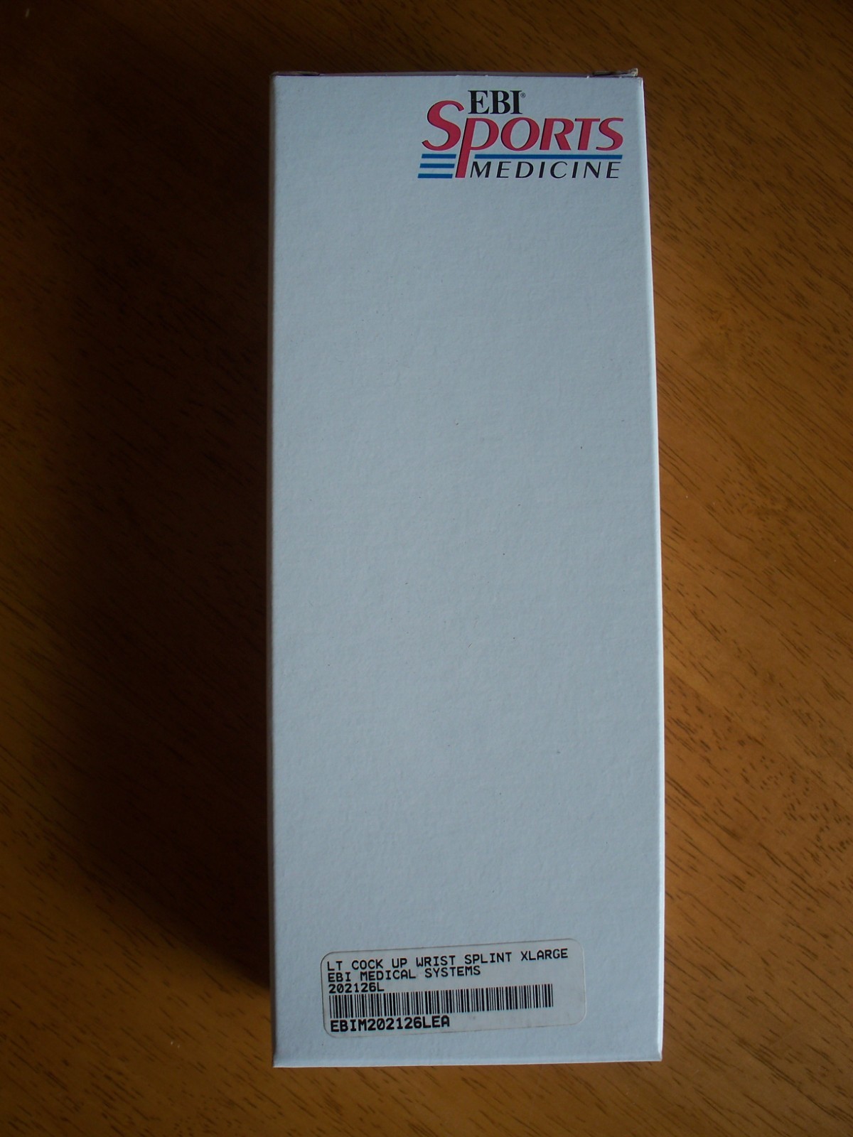 EBI Sports Medicine, Cock Up, 6″ Wrist Splint, X-Large Left, 202126L, New in Pkg