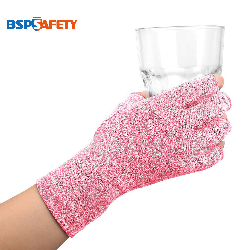 Pink Ladies original Compression Glove 2 Pairs Women Arthritis Gloves