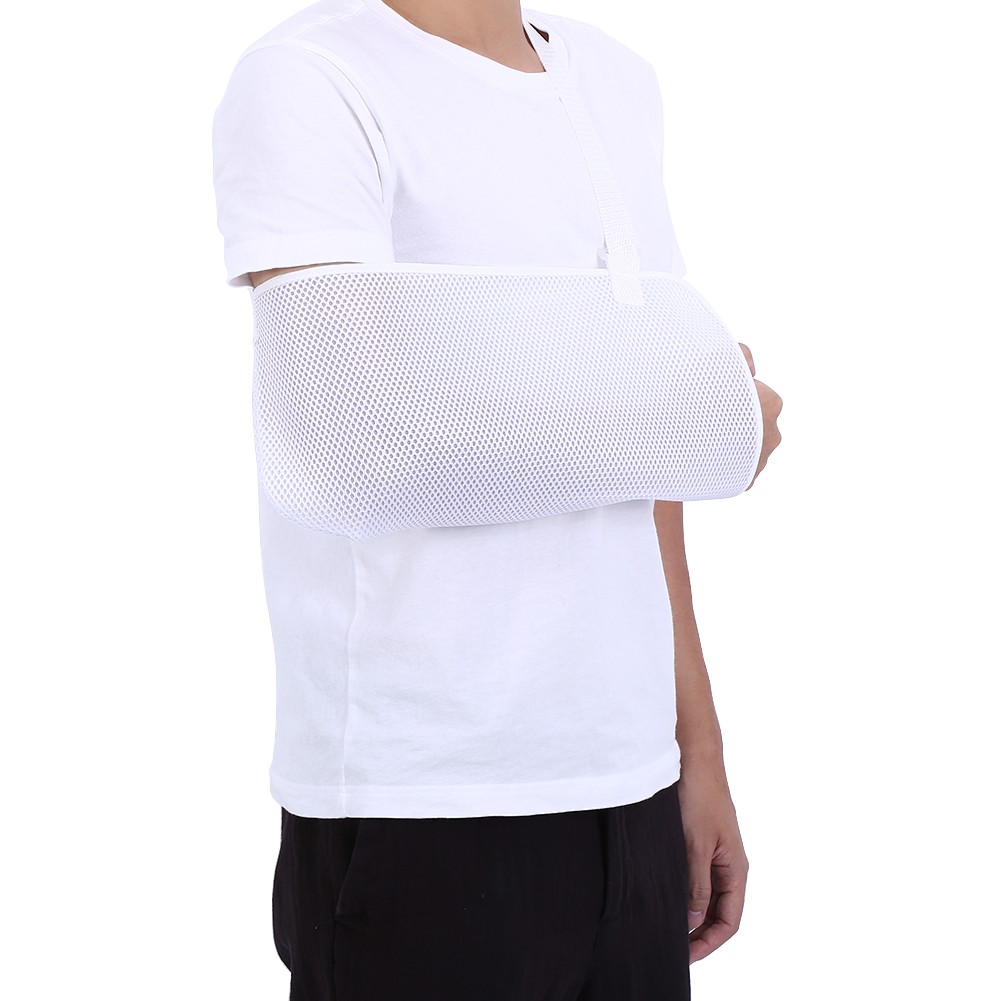NEW Adjustable Breathable Mesh Arm Sling Elbow Brace Support Shoulder