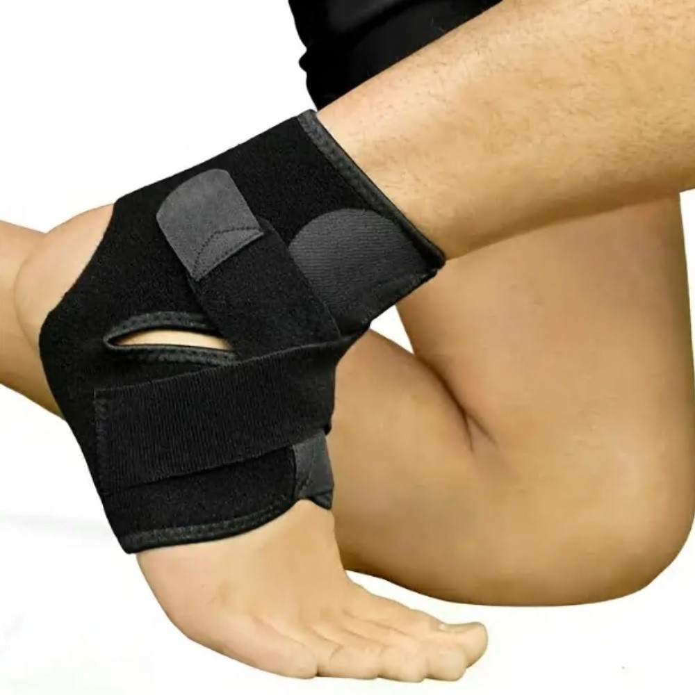 2pcs Ankle Support Braces, Polyester, with Adjustable Buckle Breathable Achilles