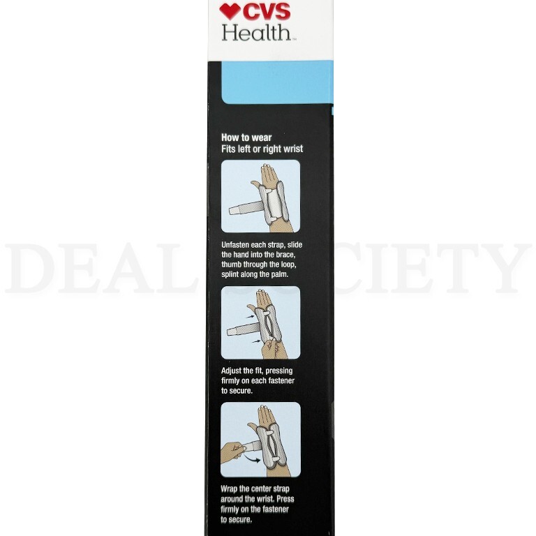 CVS Health Firm Support Sm/Med Deluxe Stabilizing Wrist Brace