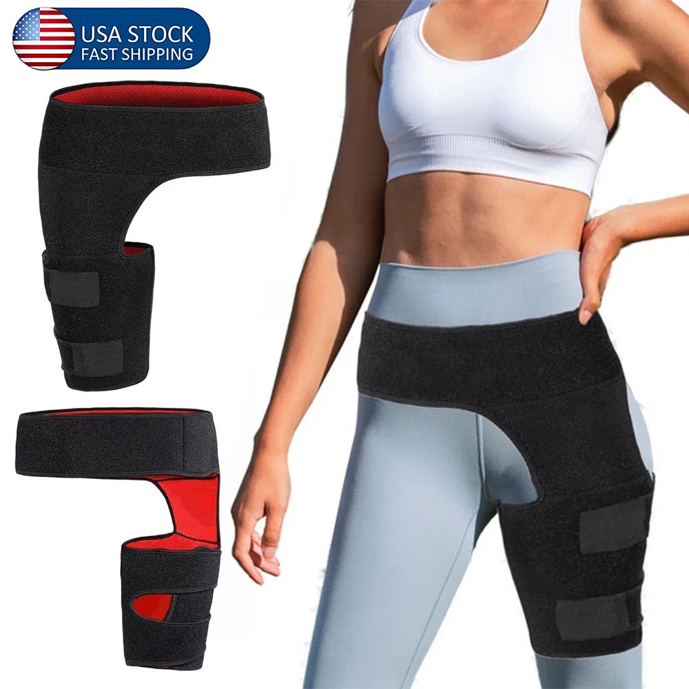 Leg Cuff Hip Support Exercises Prevent Strain and Hip Straps Relieve Sciatica US