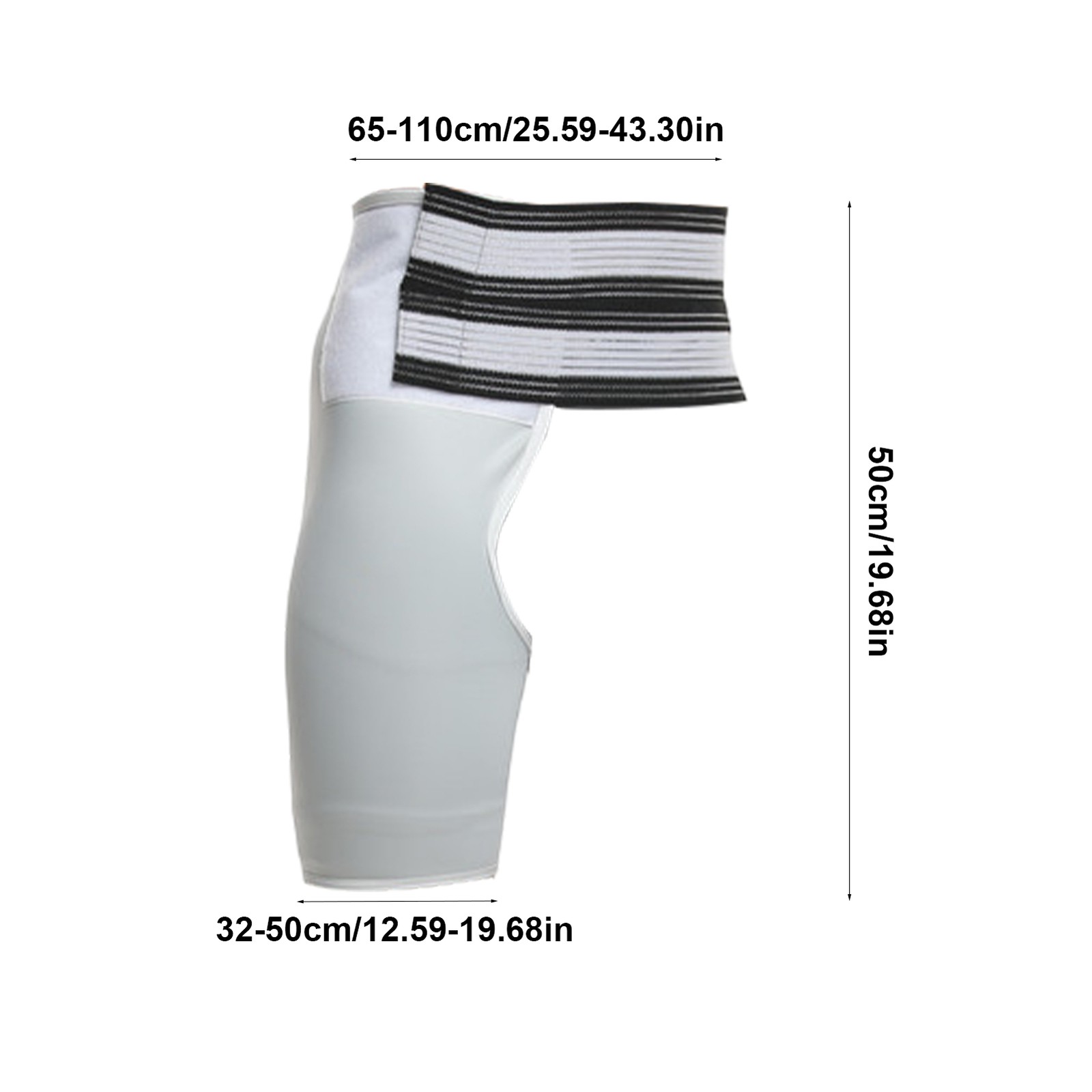Hip Brace Compression Groin Support Wrap for Sciatica Pain Relief Thigh Recovery