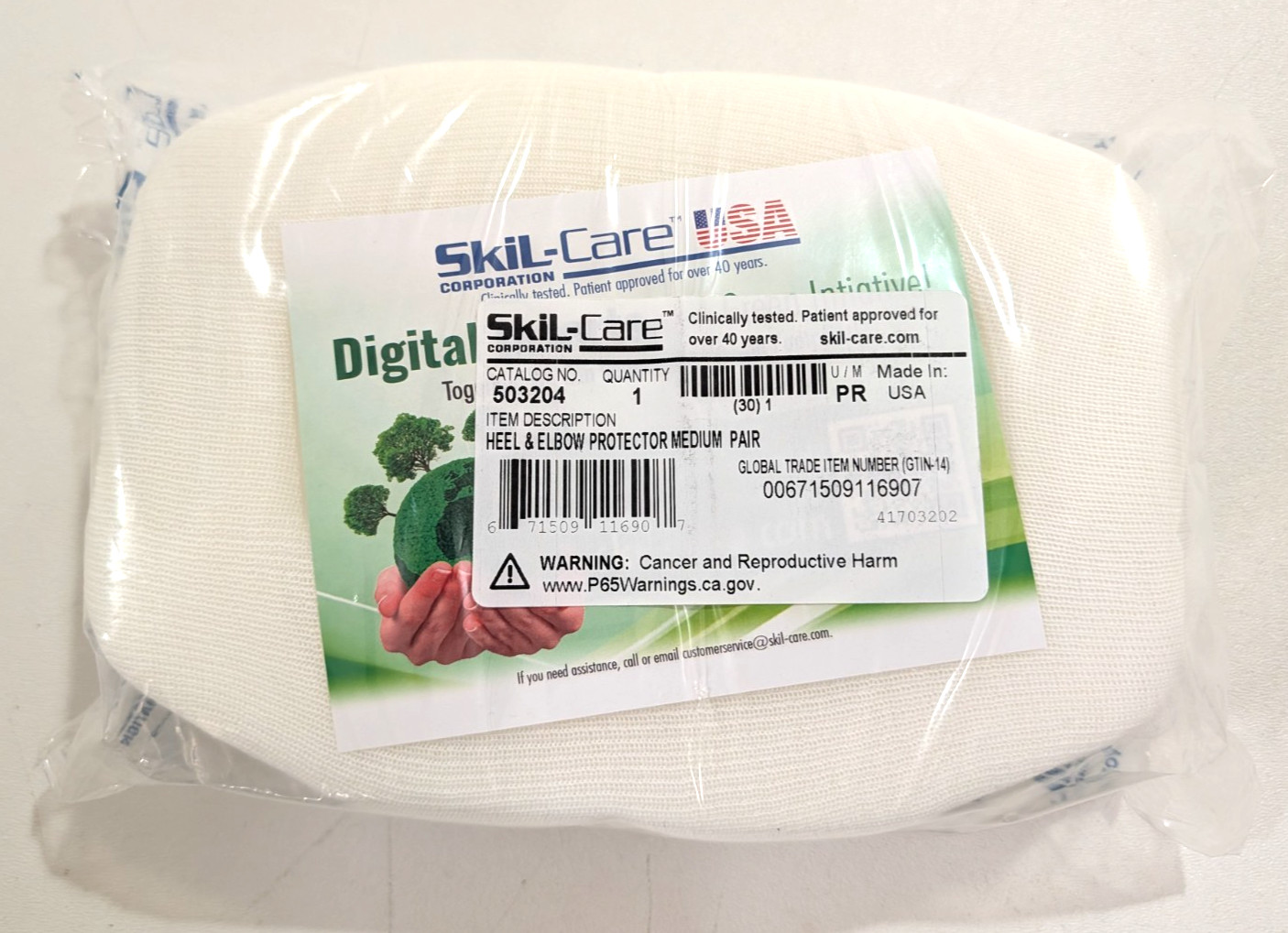 Skil-Care Heel & Elbow Protector Medium Pair #503204 New