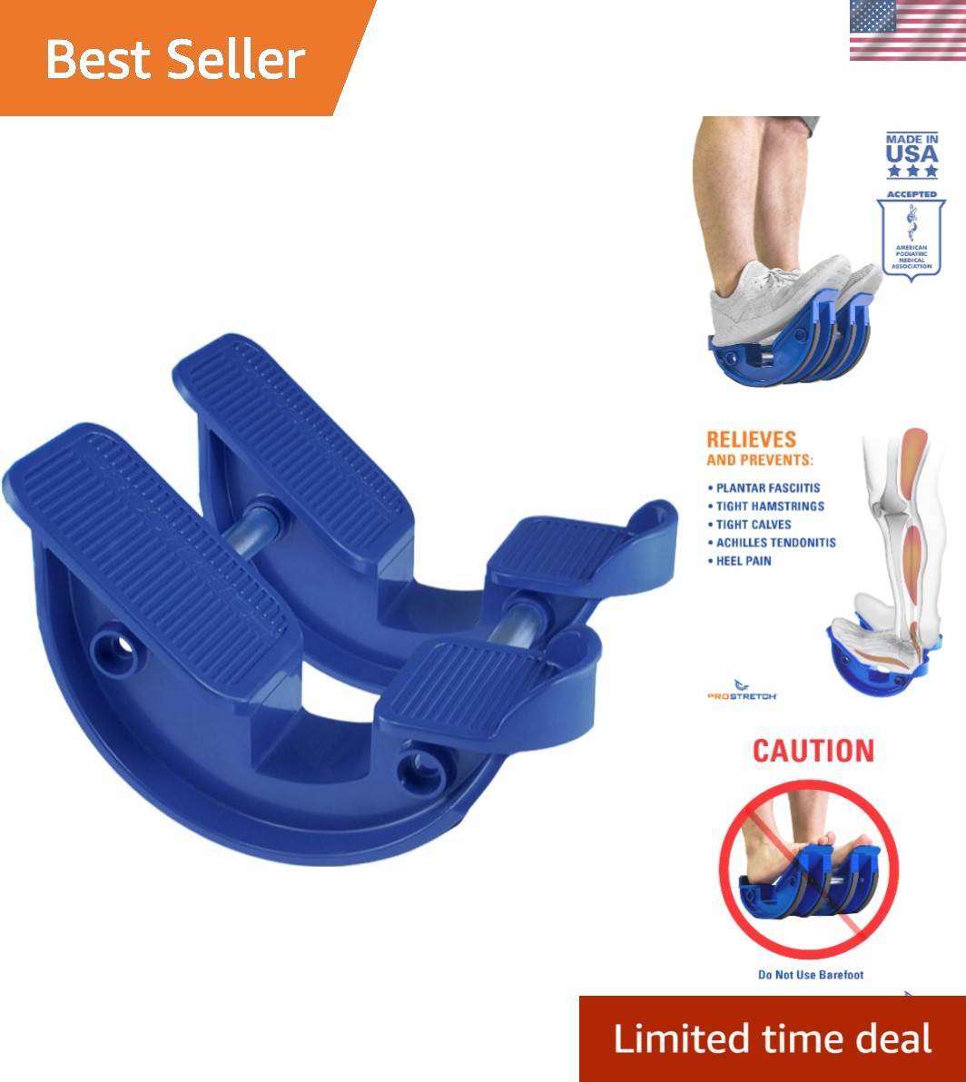 Double Calf Stretcher, Dual Foot Rocker for Plantar Fasciitis, Achilles Tend…