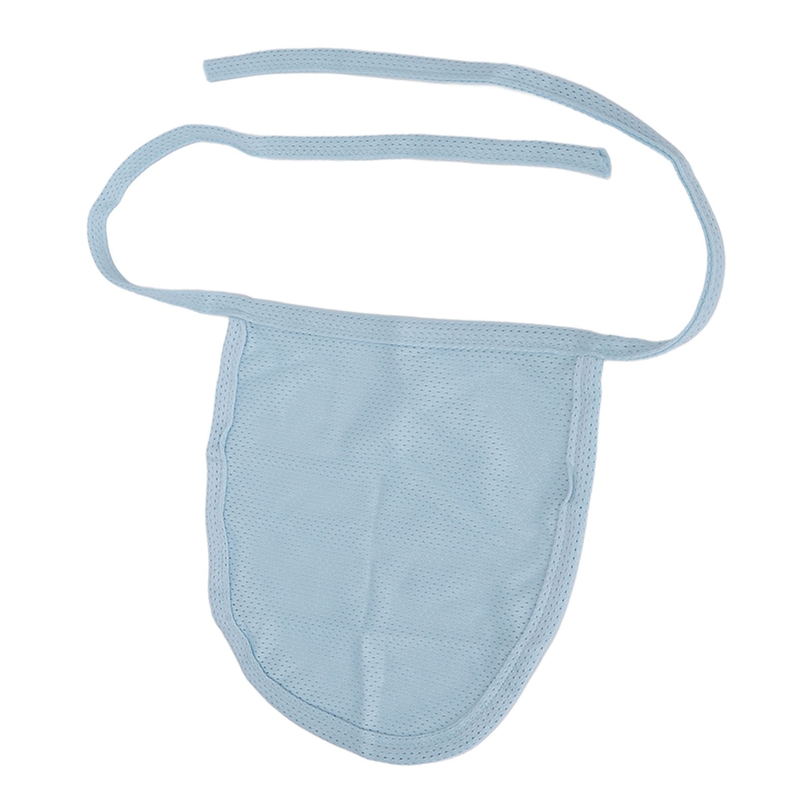 Blue Neck Stoma Cover Cotton Single Layer Dustproof Neck Trach Cover ☆