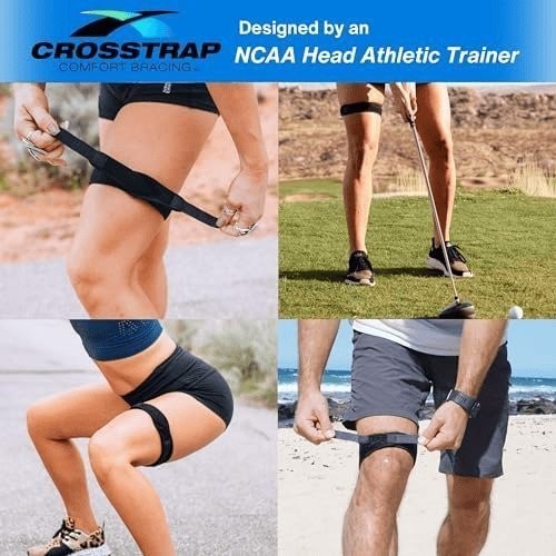 IT Band Strap Thigh Compression Wrap for Men & Women – Knee & Hamstring Support