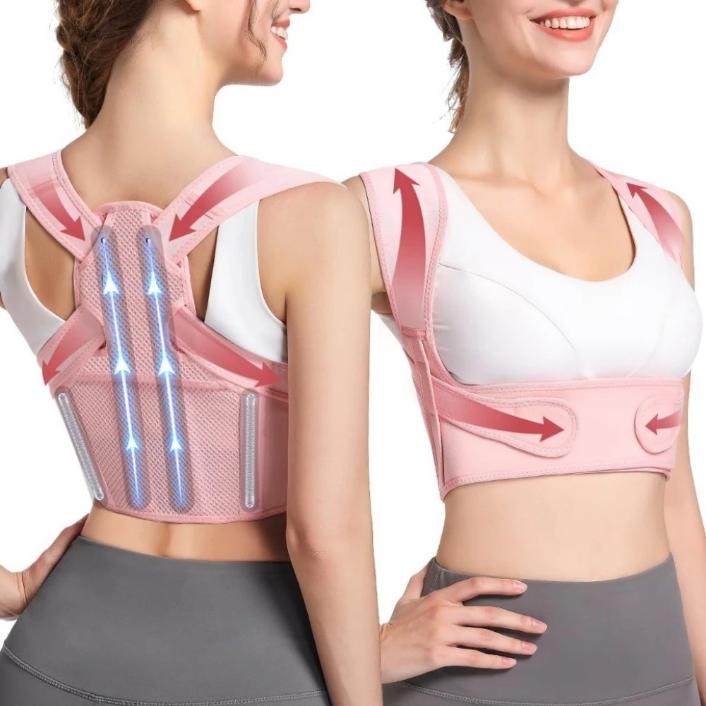 Back Brace Posture Corrector Women Men Shoulder Straightener Adjustable Support