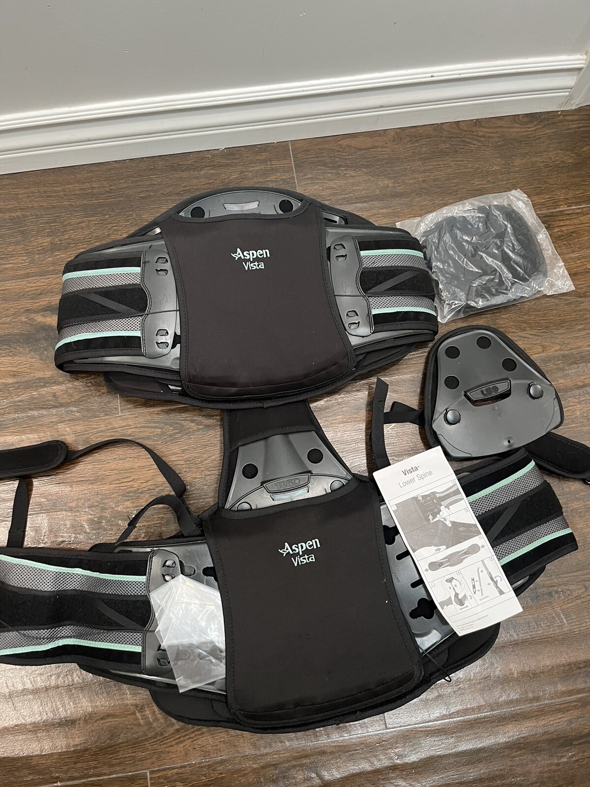 Aspen Vista TLSO 464 Thoracic Orthosis Spine Lumbar Back Support Adjustable SZ