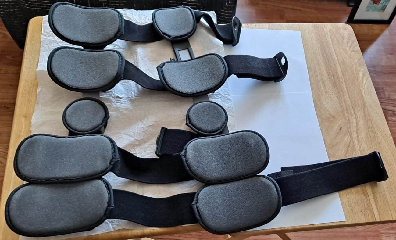 Breg Flex T Scope Post Op Hinged Left/Right Adjustable Knee Brace/ With Manual