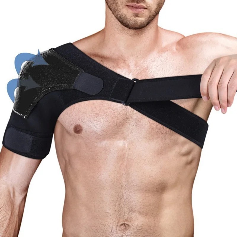 Shoulder Brace Support Compression Sleeve Torn Rotator Cuff Relief AC Joint Pain