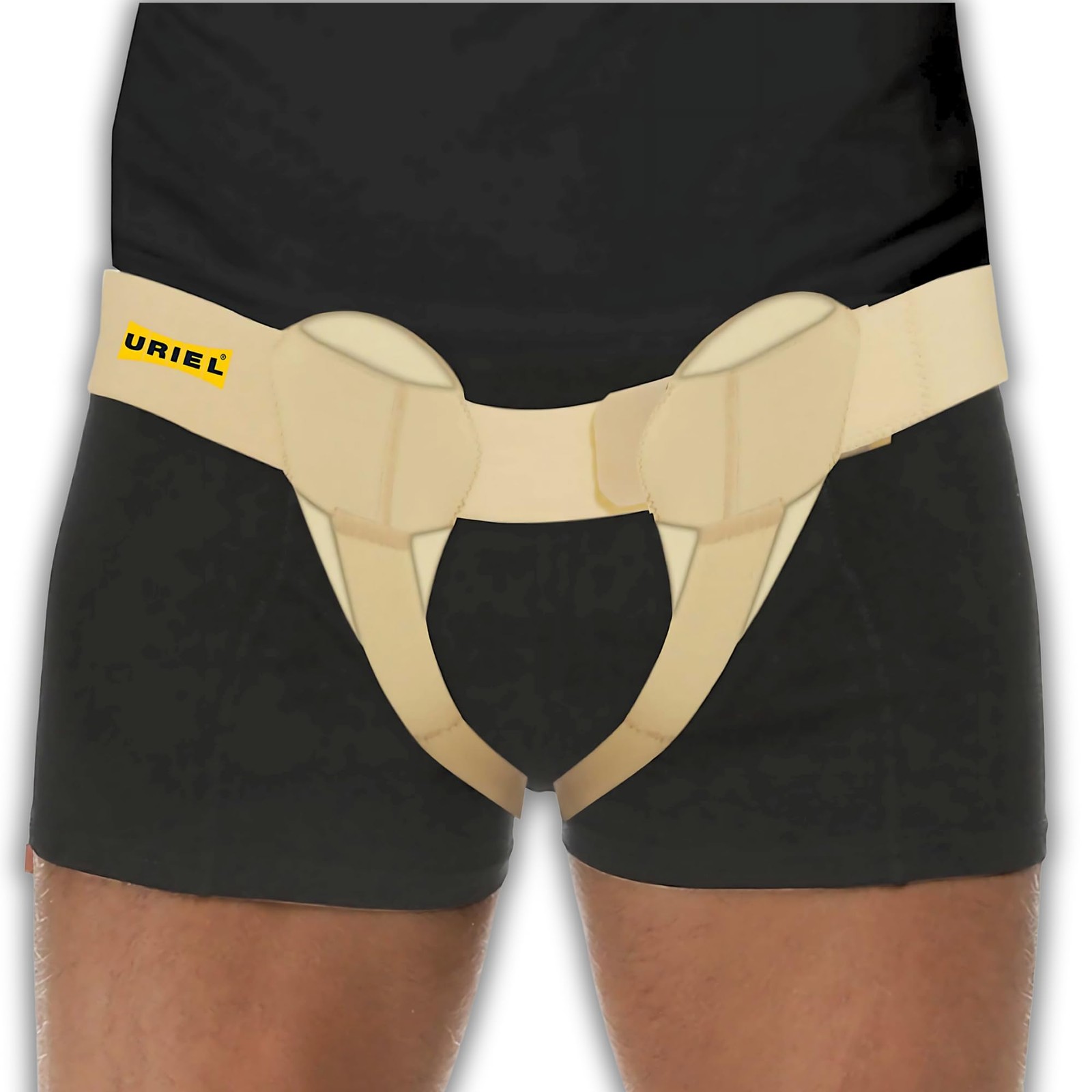 Double Sided Inguinal Hernia Belt Men XL 44.8-49.5″ Pre/Post Surgery Support