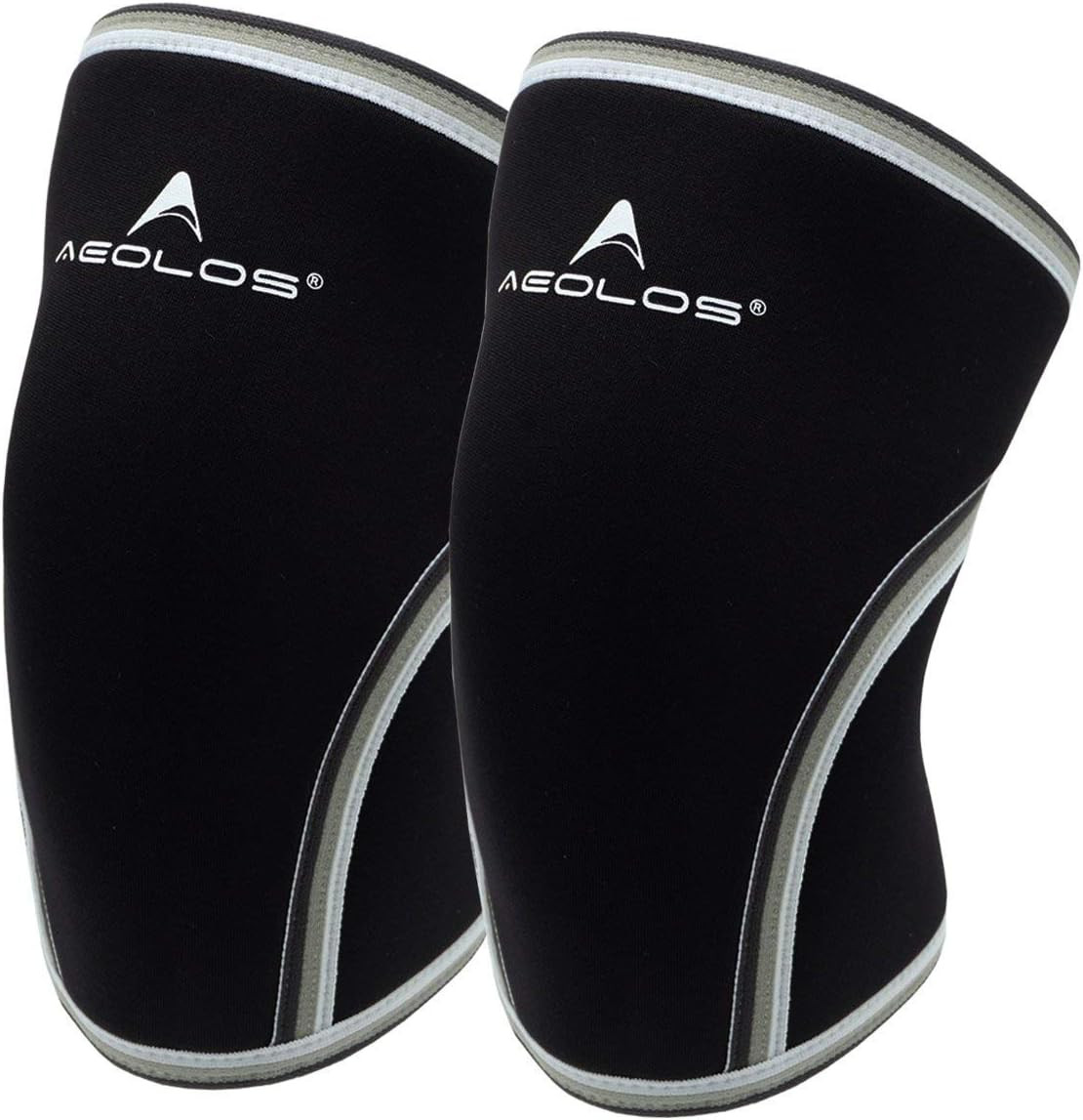 Knee Sleeves (1 Pair),7Mm Compression Knee Braces for Heavy Lifting,Squats,Gym
