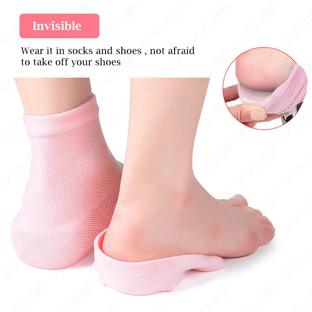 Hidden Lift Bionic Heel Inserts, SEBS Thickened Invisible Height Boost Pa
