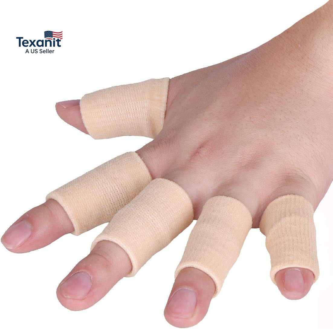 Finger Sleeves, Thumb Splint Support Brace, Relieve Pain for Arthritis,Triggger