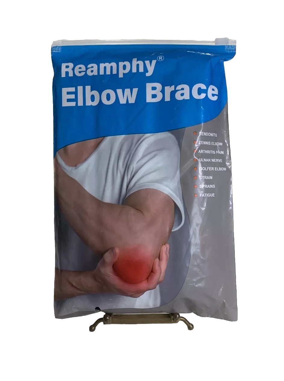 Elbow Brace Reamphy For Tendonitis Tennis / Golf Elbow Arthritis Fatigue ++ NEW