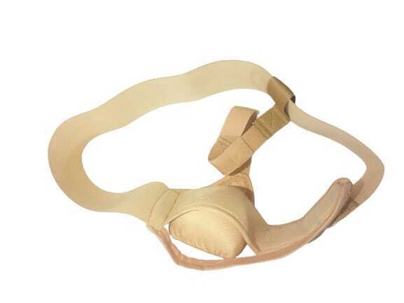 SINGLE HERNIA SUPPORT BELT LEFT & RIGHT SIDE ONE TRUSS PADS