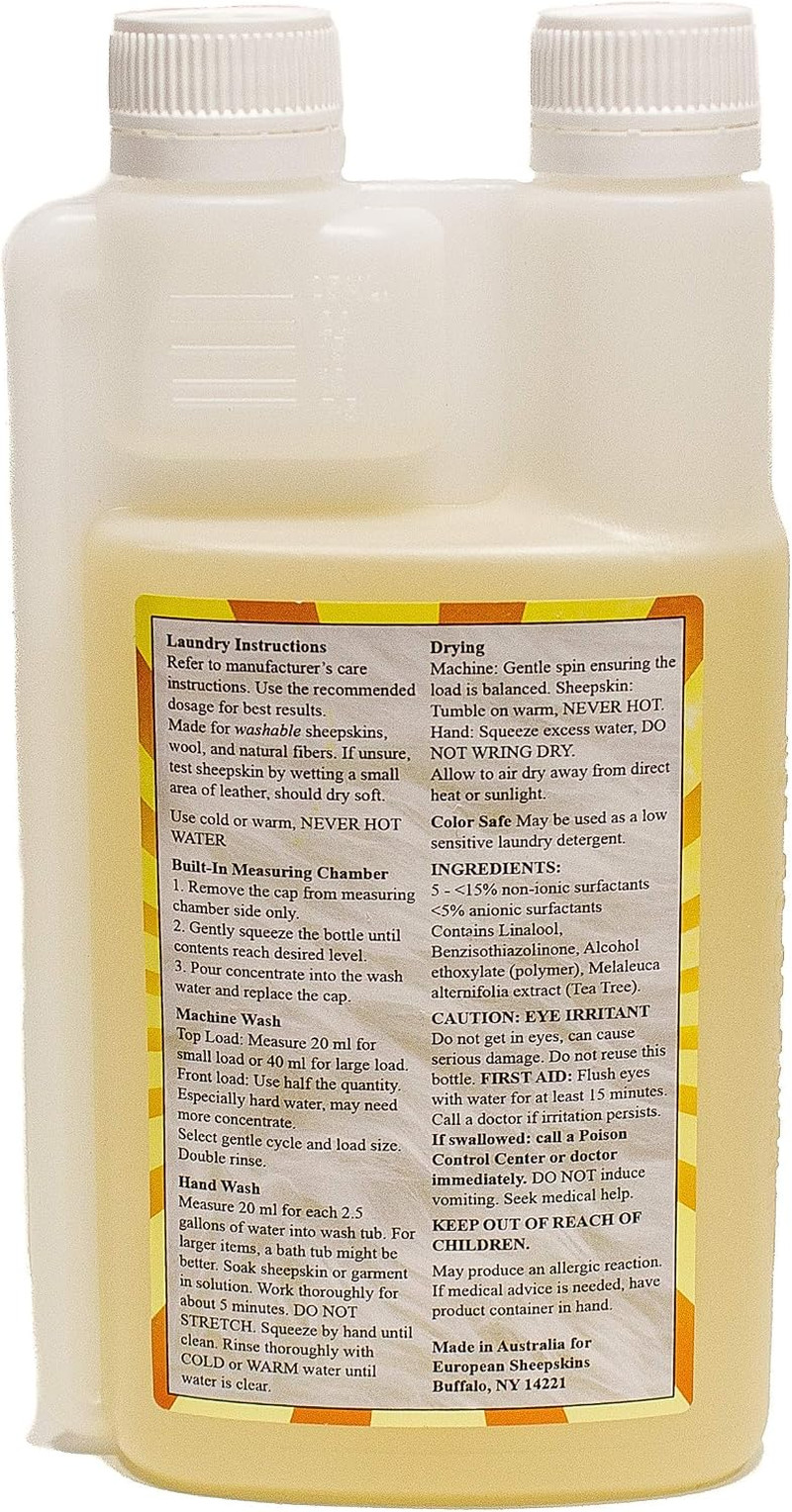 Premium Sheepskin Medical Tanned & Shampoo Bundle for Ultimate Care